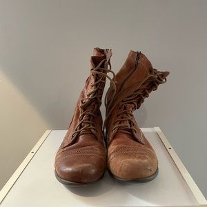 Steve Madden combat boots